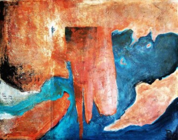MÉANDRES I est une œuvre de l'artiste-peintre Corinne Pagès