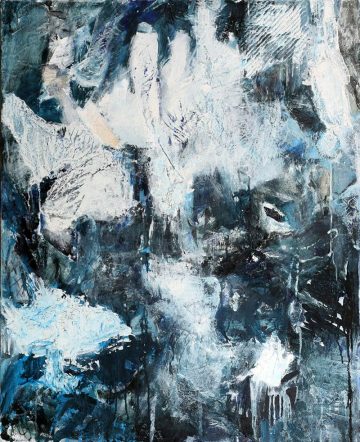 "Abysse", oeuvre du peintre Corinne Pagès