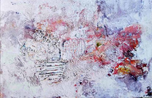 Vestiges III, peinture signée Corinne Pagès