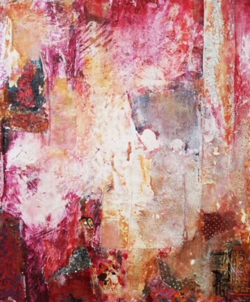 Eden I, une peinture sur toile de Corinne Pagès de 2022