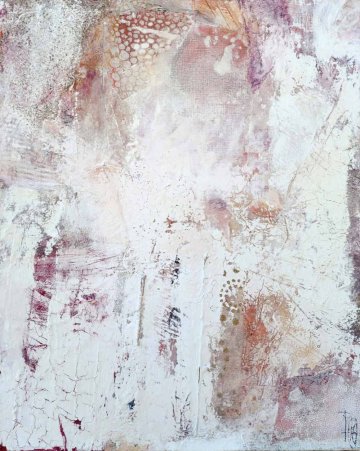 TRACES III, une œuvre abstraite de Corinne Pagès réalisée en 2025