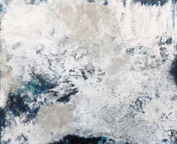 TERRES AUSTRALES I est une toile de la peintre Corinne Pagès