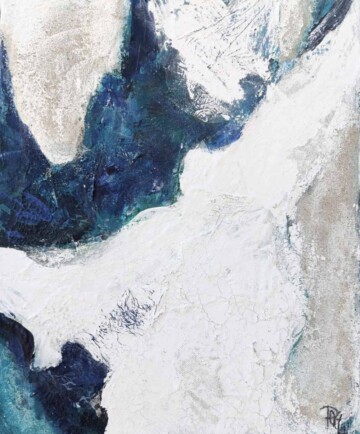FJORD II est une peinture dans l'artiste Corinne Pagès