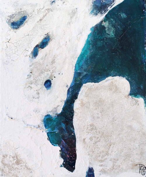 FJORD III est une peinture dans l'artiste Corinne Pagès